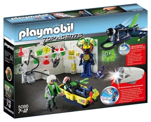 Playmobil 5086 – Agentenlabor mit Flieger