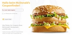 McDonald’s: Gutscheinportal mit Gutscheinen zum ausdrucken